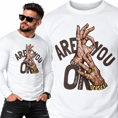LONGSLEEVE ŚMIESZNY AREYOUOK